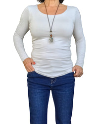 Bijoux | Collier long avec pendentif d'une feuille de bronze