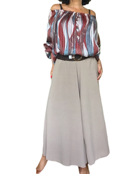 Jupe culotte beige